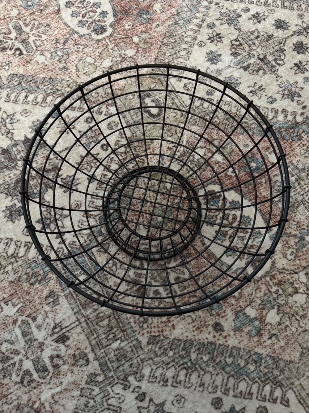 11 x 6” Metal Wire Basket - Picture 2 of 4